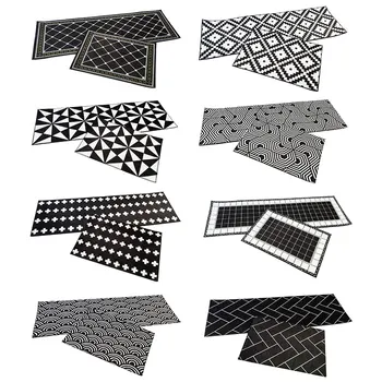 2pcs/set Kitchen Floor Mat Geometric Pattern Area Rugs Carpets Doormat 
2pcs/set Kitchen Floor Mat Geometric Pattern Area Rugs Carpets Doormat