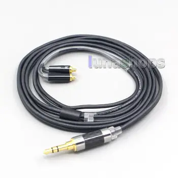 

2.5mm 4.4mm 3.5mm XLR Black 99% Pure PCOCC Earphone Cable For Shure se535 se846 Se425 Se315 Se215 MMCX