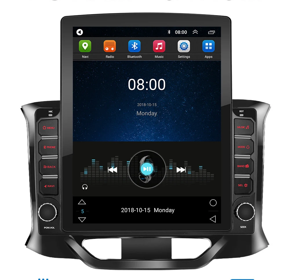 Автомобильный мультимедийный плеер на Android 10 восемь ядер экран 9 7 дюйма GPS для LADA