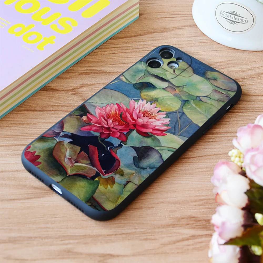 For iPhone Lotus Art Print Soft Matt Apple iPhone Case 6 7 8 11 12 Plus Pro X XR XS MAX SE
For iPhone Lotus Art Print Soft Matt Apple iPhone Case 6 7 8 11 12 Plus Pro X XR XS MAX SE