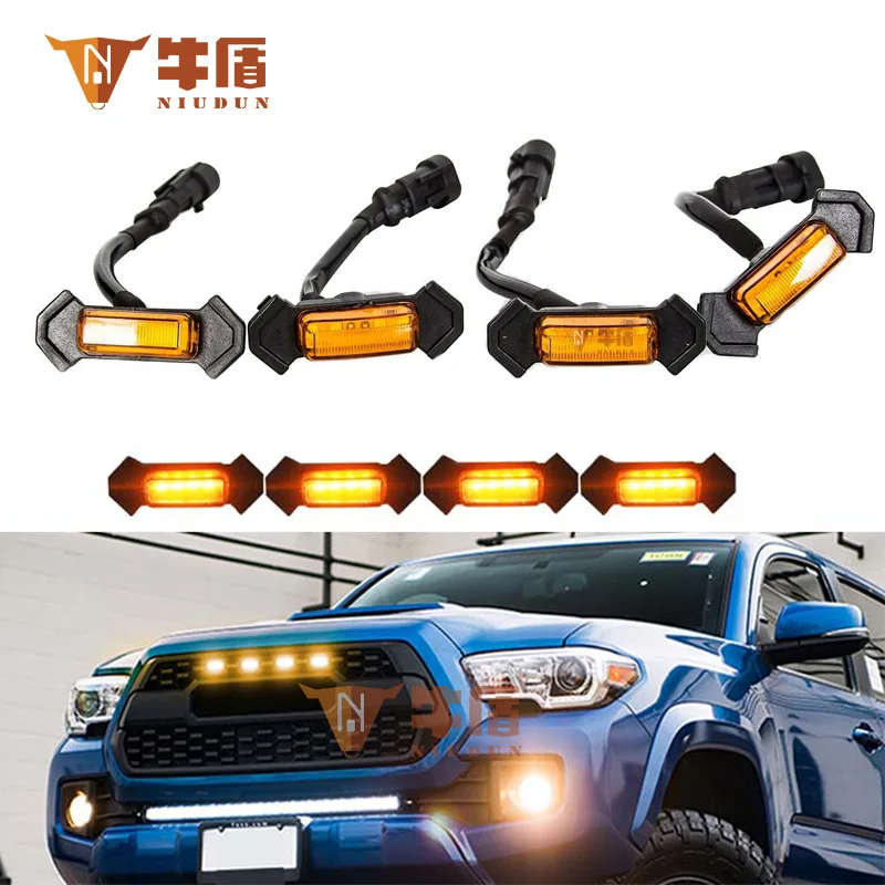 16-19tacoma Grille LED Small Yellow Light Tacoma Daytime Running Lamp Width Lamp Tower Kumar Modified Grille Small Light
16-19tacoma Grille LED Small Yellow Light Tacoma Daytime Running Lamp Width Lamp Tower Kumar Modified Grille Small Light