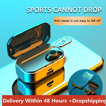 New Sale Bluetooth 5.0 Headset Tws Wireless Earphones Mini Stereo Earbuds 2020 Bluetooth-гарнитура Dropshipping
New Sale Bluetooth 5.0 Headset Tws Wireless Earphones Mini Stereo Earbuds 2020 Bluetooth-гарнитура Dropshipping