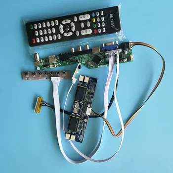 for LM201WE3-TLF6 30pin New LCD HDMI kit Module VGA AV TV USB 4 lamps Digital Signal 1680X1050 20.1" Controller Driver Board
for LM201WE3-TLF6 30pin New LCD HDMI kit Module VGA AV TV USB 4 lamps Digital Signal 1680X1050 20.1" Controller Driver Board