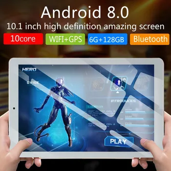 2020 Newest WiFi Tablet PC 10.1 Inch Ten Core 4G Network Android 8.1 Dual SIM Dual Camera 4G Call Phone Tablet Gifts( 6G+128G)
2020 Newest WiFi Tablet PC 10.1 Inch Ten Core 4G Network Android 8.1 Dual SIM Dual Camera 4G Call Phone Tablet Gifts( 6G+128G)