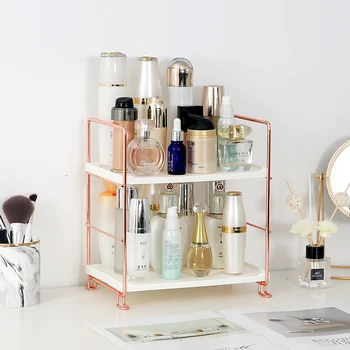 Kitchen Seasoning Iron Storage Shelves Desktop Cosmetics Storage Rack Rose Gold 2/3 Layers Bathroom Makeup Organizer Assembled
Kitchen Seasoning Iron Storage Shelves Desktop Cosmetics Storage Rack Rose Gold 2/3 Layers Bathroom Makeup Organizer Assembled