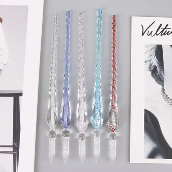 Vintage Handmade Glass Dip Signature Ink Fountain Pen Writing Tool Offices School Stationery With Gift Box
Vintage Handmade Glass Dip Signature Ink Fountain Pen Writing Tool Offices School Stationery With Gift Box