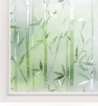 3D Privacy Window Frosted Film Bamboo Cling Pattern Films No Glue Self Adhesive Windows Stickers for Home Office Decoration
3D Privacy Window Frosted Film Bamboo Cling Pattern Films No Glue Self Adhesive Windows Stickers for Home Office Decoration