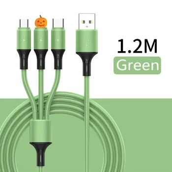 3 in 1 Data Line For Android iphone Type-c Mobile Phone Multi-function Usb One Dragging Three Data Charge Cable
3 in 1 Data Line For Android iphone Type-c Mobile Phone Multi-function Usb One Dragging Three Data Charge Cable