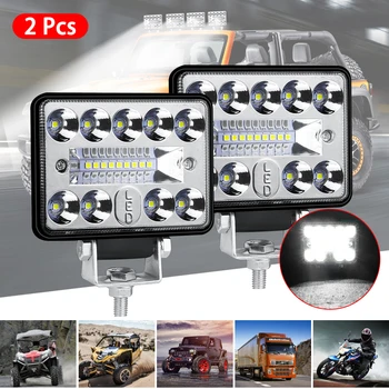 2PCS 57W 12V 19LED Work Light Bar Car SUV Off Road Driving Fog Lamp Bulb 2800LM
2PCS 57W 12V 19LED Work Light Bar Car SUV Off Road Driving Fog Lamp Bulb 2800LM