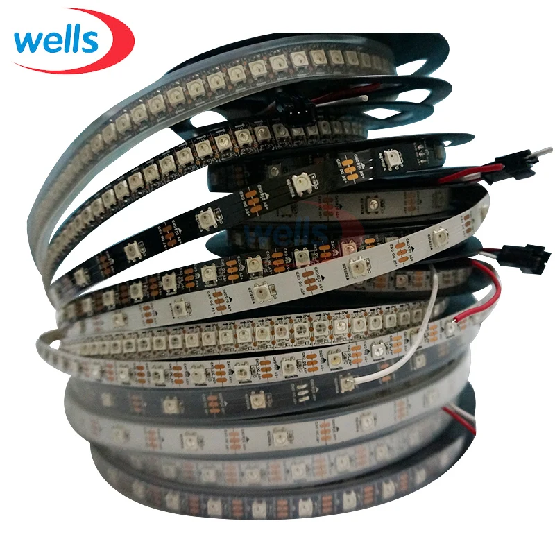 1m/4m/5m WS2812B Smart led pixel strip,Black/White PCB,30/60/144 leds/m WS2812 IC;WS2812B/M 30/60/144 pixels,IP30/IP65/IP67 DC5V
1m/4m/5m WS2812B Smart led pixel strip,Black/White PCB,30/60/144 leds/m WS2812 IC;WS2812B/M 30/60/144 pixels,IP30/IP65/IP67 DC5V