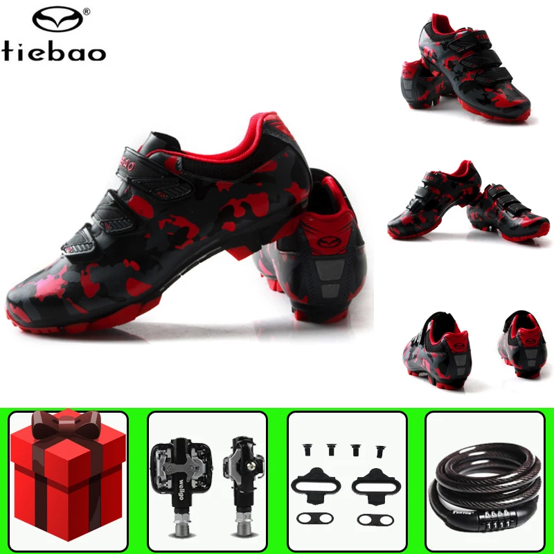 Tiebao sapatilha ciclismo mtb cycling shoes men add SPD pedal set Self-Locking bicycle riding mountain bike superstar sneakers
Tiebao sapatilha ciclismo mtb cycling shoes men add SPD pedal set Self-Locking bicycle riding mountain bike superstar sneakers