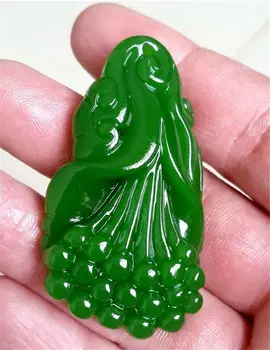 LETSFUN Fine Jewelry Chinese Natural Green Hand-carved Chinese Hetian Jasper Magnolia Flower Pendant Free Shipping
LETSFUN Fine Jewelry Chinese Natural Green Hand-carved Chinese Hetian Jasper Magnolia Flower Pendant Free Shipping