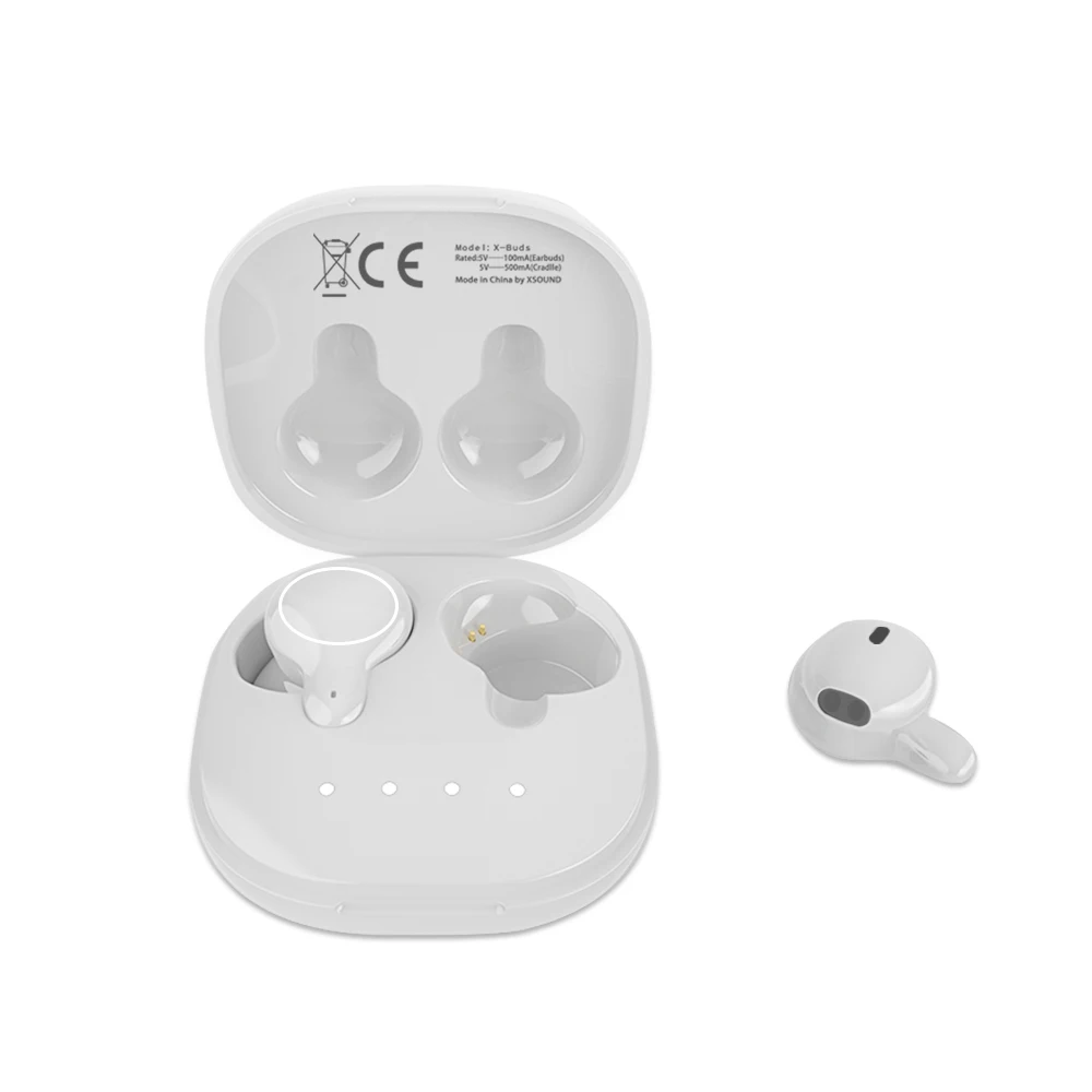White Bluetooth 5.0 Wireless Earphones Intelligent Touch Control Waterproof True Wireless Earbuds In-Ear Sports Headset With Mic
White Bluetooth 5.0 Wireless Earphones Intelligent Touch Control Waterproof True Wireless Earbuds In-Ear Sports Headset With Mic
