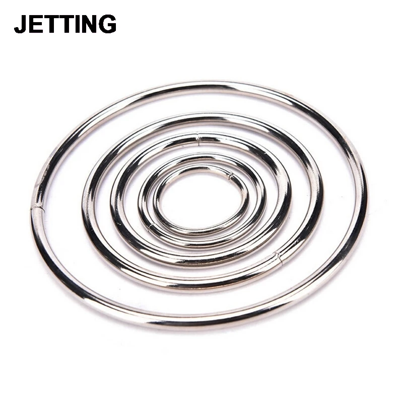 Multi-size Simple Round Silver Metallic Metal Hoop Ring For DIY Manual Handmade Wicker Crafts Tool Parts Material Accessories
Multi-size Simple Round Silver Metallic Metal Hoop Ring For DIY Manual Handmade Wicker Crafts Tool Parts Material Accessories