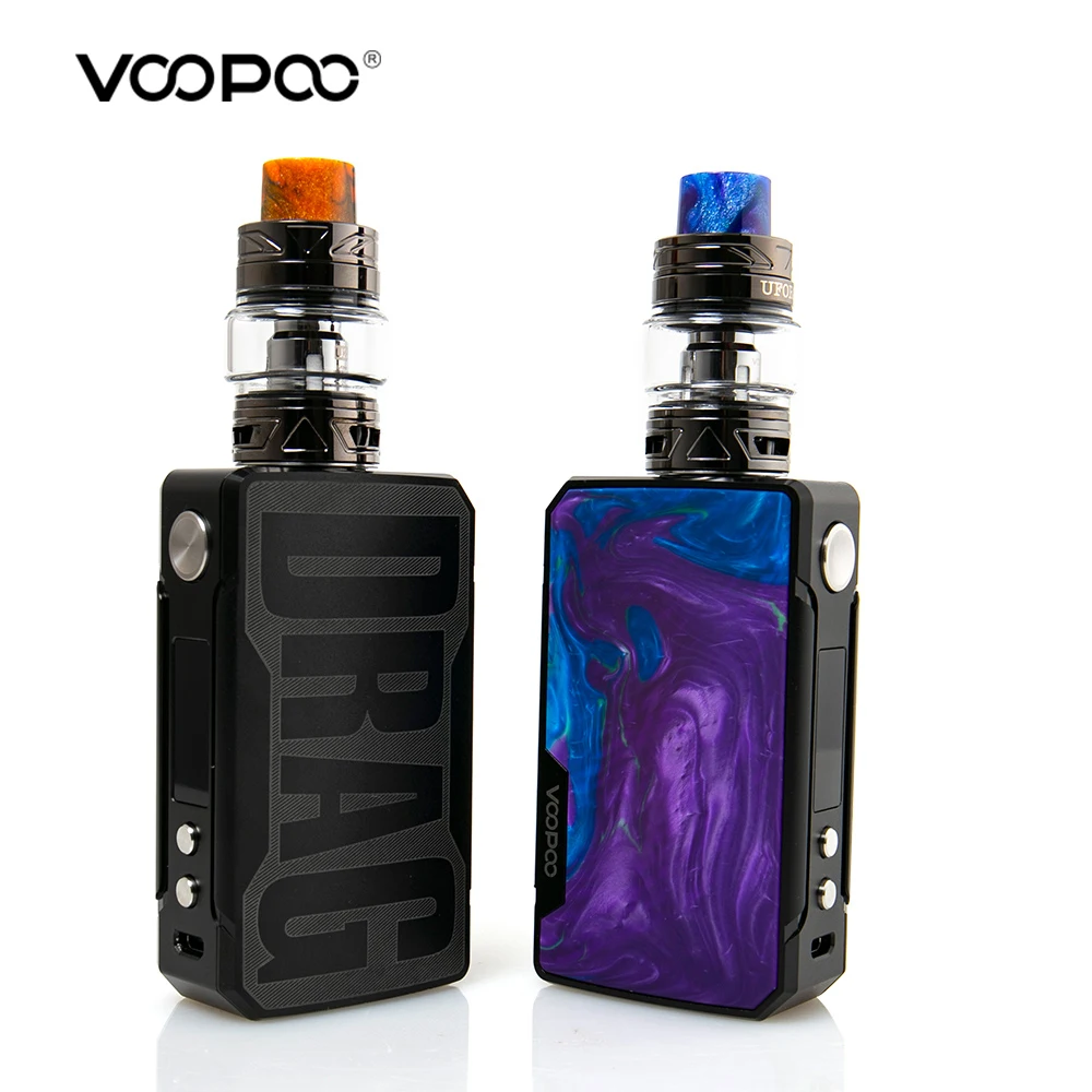 Original Voopoo Drag 2 177W TC Kit With Uforce T2 SubOhm Tank U2/U3 Powered By Dual 18650 Battery Electronic cigarette mod/Kit
Original Voopoo Drag 2 177W TC Kit With Uforce T2 SubOhm Tank U2/U3 Powered By Dual 18650 Battery Electronic cigarette mod/Kit