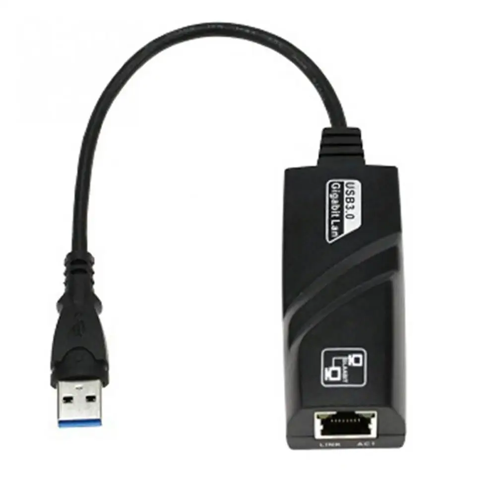 USB 3.0 Gigabit Ethernet Adapter USB to RJ45 Lan Network Card USB3.0 Hub for Windows 7/8/10/Vista/XP Linux PC
USB 3.0 Gigabit Ethernet Adapter USB to RJ45 Lan Network Card USB3.0 Hub for Windows 7/8/10/Vista/XP Linux PC