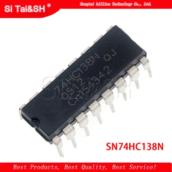 10PCS SN74HC138N 74HC138 74HC138N DIP-16 Encoders, Decoders, Multiplexers & Demultiplexers 3-to-8 Line Decoder
10PCS SN74HC138N 74HC138 74HC138N DIP-16 Encoders, Decoders, Multiplexers & Demultiplexers 3-to-8 Line Decoder