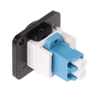 RJ45 D-Type LC Optical Fiber Straight Connector Chassis Panel Mounting Socket Holder Extension Module Socket Jack-Modular CAT5E
RJ45 D-Type LC Optical Fiber Straight Connector Chassis Panel Mounting Socket Holder Extension Module Socket Jack-Modular CAT5E