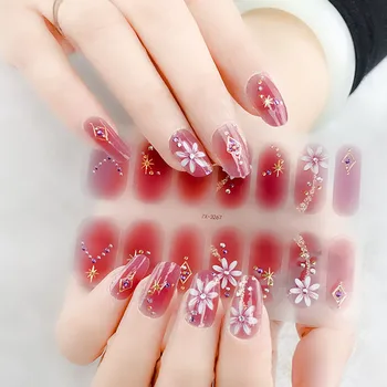 LADY KINDOM 3D Bronzing Glitter Imitation Diamond Nail Polish Films Waterproof Long Lasting Nail Strips Eco-friendly Nail Decals
LADY KINDOM 3D Bronzing Glitter Imitation Diamond Nail Polish Films Waterproof Long Lasting Nail Strips Eco-friendly Nail Decals