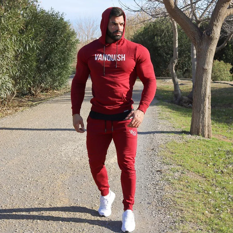 Workout Clothes MEN'S Suit Muscle Sports Casual Training Hoodie Trousers Two-Piece Set
Workout Clothes MEN'S Suit Muscle Sports Casual Training Hoodie Trousers Two-Piece Set