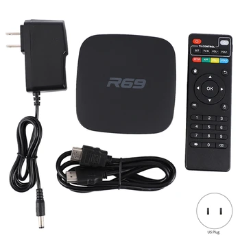 R69 Smart Android 7.1 Tv Box 2.4G Wifi H3 Quad-Core Set Top Box 1080P Hd 3D Movie Media Player Us Plug
R69 Smart Android 7.1 Tv Box 2.4G Wifi H3 Quad-Core Set Top Box 1080P Hd 3D Movie Media Player Us Plug