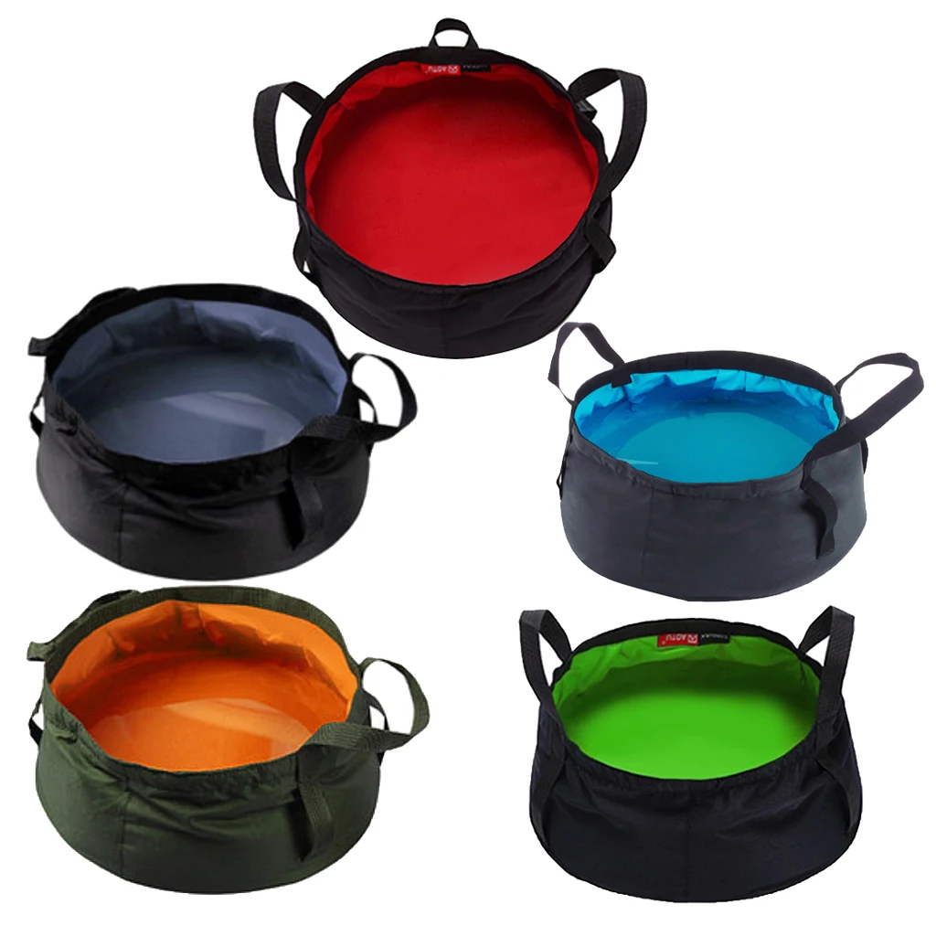 Outdoor Water Bucket Pail Water Container Foldable Water Bag 8.5L for Fishing Camping Travel Hiking Beach Outdoor Water Bucket Pail Water Container Foldable Water Bag 8.5L for Fishing Camping Travel Hiking Beach
