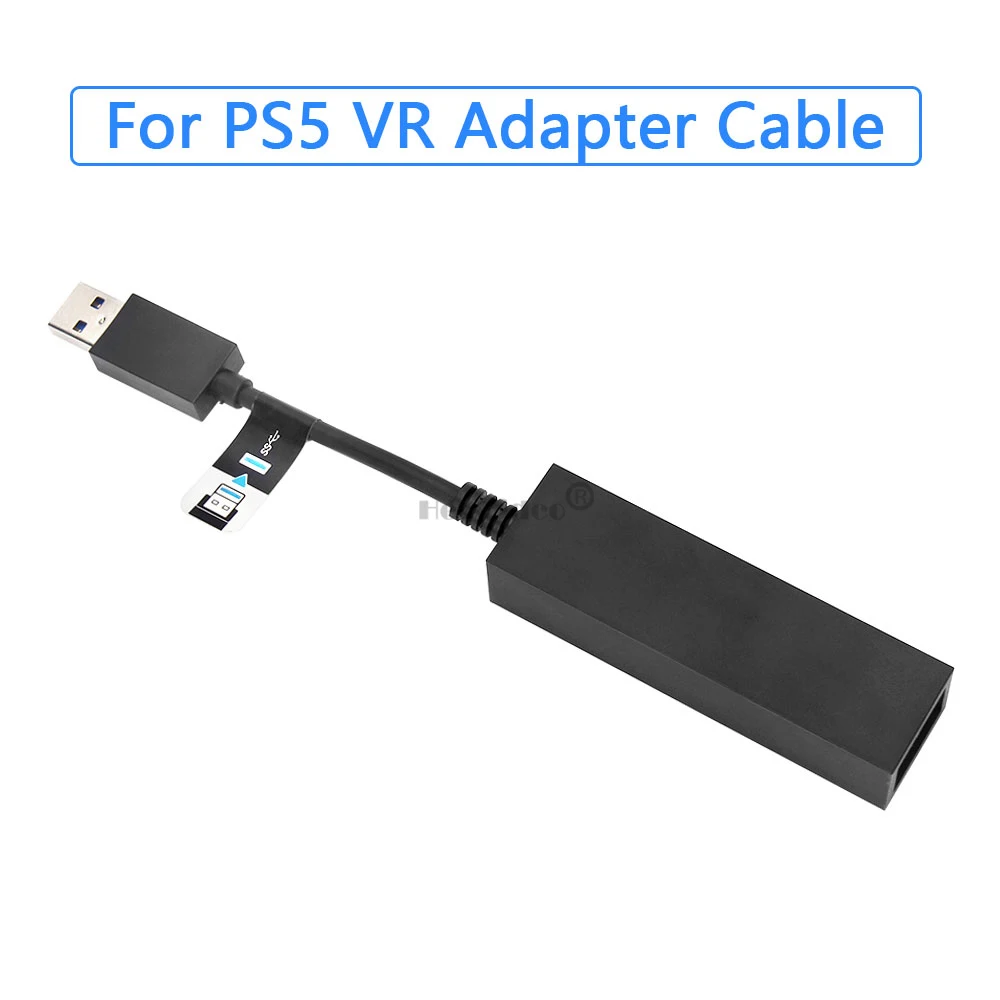 New USB3.0 VR Adapter Cable For Sony PlayStation 5 Camera Adaptor Male To Female Game Accessories for PS5 VR Connector
New USB3.0 VR Adapter Cable For Sony PlayStation 5 Camera Adaptor Male To Female Game Accessories for PS5 VR Connector