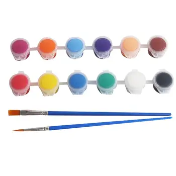 Solid 12 Watercolor Pigment Ceremics Pottery Paint Brush DIY Art Crafts Set gift for children 
Solid 12 Watercolor Pigment Ceremics Pottery Paint Brush DIY Art Crafts Set gift for children
