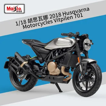 MAISTO 1/18 Scale Classic Motorbike Series Husqvarna Motorcycles Vitpilen 701 Diecast Metal Motorcycle Model Toy For Gift,Kids
MAISTO 1/18 Scale Classic Motorbike Series Husqvarna Motorcycles Vitpilen 701 Diecast Metal Motorcycle Model Toy For Gift,Kids