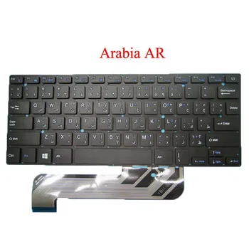 Laptop US SP IT AR RU FR BR GR CZ UK Keyboard For Kelyx KL8350 14.1' Arabia English Brazil Russian Spain Italy Black NO Frame
Laptop US SP IT AR RU FR BR GR CZ UK Keyboard For Kelyx KL8350 14.1' Arabia English Brazil Russian Spain Italy Black NO Frame