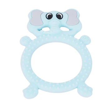 Toddler Toys Silicone Teethers Animal Elephant Baby Ring Teether Silicone Chew Charms Baby Teething Gift
Toddler Toys Silicone Teethers Animal Elephant Baby Ring Teether Silicone Chew Charms Baby Teething Gift