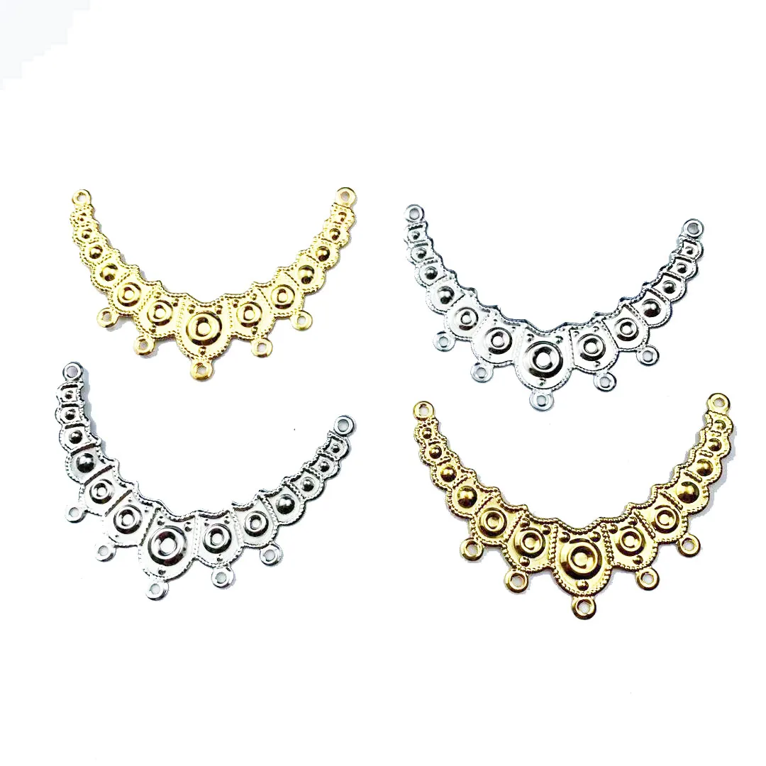 20 шт., филигранные металлические листы 65 мм для изготовления ювелирных изделий, аксессуары для косплея, аксессуары для сережек 
20 шт., филигранные металлические листы 65 мм для изготовления ювелирных изделий, аксессуары для косплея, аксессуары для сережек