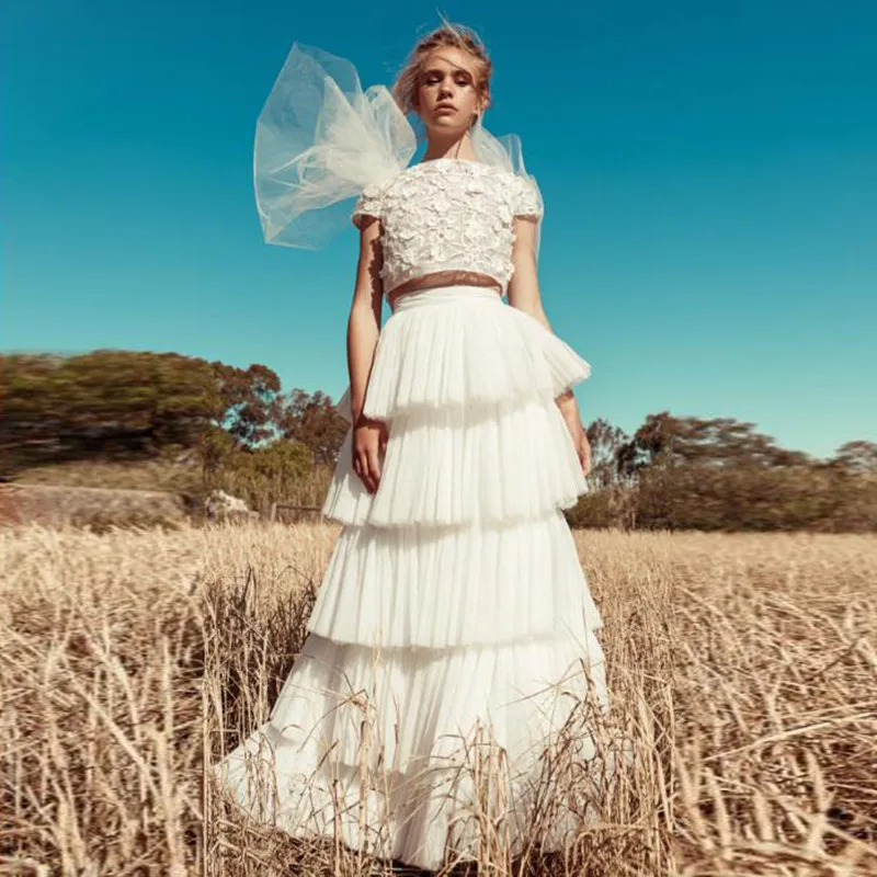 White Tiered Tulle Long Prom Skirt High Waist Floor Length Chic Maxi Skirts Womens Tulle Tutu Formal Party Skirt Custom Made
White Tiered Tulle Long Prom Skirt High Waist Floor Length Chic Maxi Skirts Womens Tulle Tutu Formal Party Skirt Custom Made