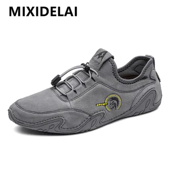 Men's Shoes Genuine Leather Men Loafers Outdoor Casual Shoes Soft Bottom Driving Shoes Mens Flats Fashion Men Sneakers 38-46
Men's Shoes Genuine Leather Men Loafers Outdoor Casual Shoes Soft Bottom Driving Shoes Mens Flats Fashion Men Sneakers 38-46