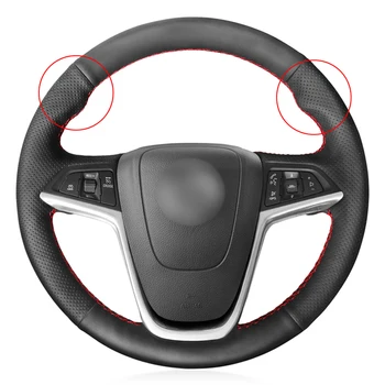 Black Faux Leather Car Steering Wheel Cover for Opel Mokka Cascada 2012-2019 Insignia 2008-2013 Astra (J) Meriva (B) 2010-2017
Black Faux Leather Car Steering Wheel Cover for Opel Mokka Cascada 2012-2019 Insignia 2008-2013 Astra (J) Meriva (B) 2010-2017