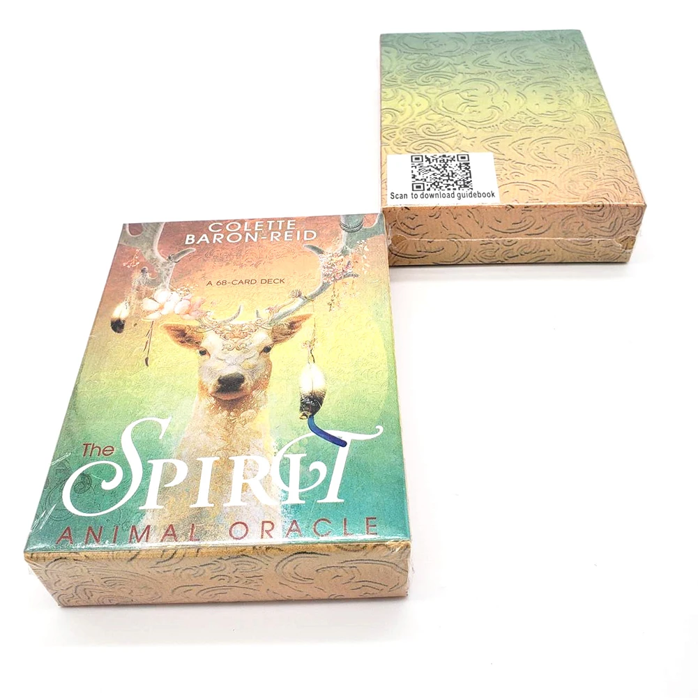 68PCS Tarot Card For The Spirit Animal Guidance Divination Fate Board Game Famlily Party Playing Card Game 40FP27
68PCS Tarot Card For The Spirit Animal Guidance Divination Fate Board Game Famlily Party Playing Card Game 40FP27