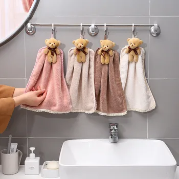 4 Pcs Cartoon Bear Wipe Towel Children Wipe Towel Absorbent Coral Velvet Dish Towel Bathroom Kitchen Hanging Absorbent Towel
4 Pcs Cartoon Bear Wipe Towel Children Wipe Towel Absorbent Coral Velvet Dish Towel Bathroom Kitchen Hanging Absorbent Towel