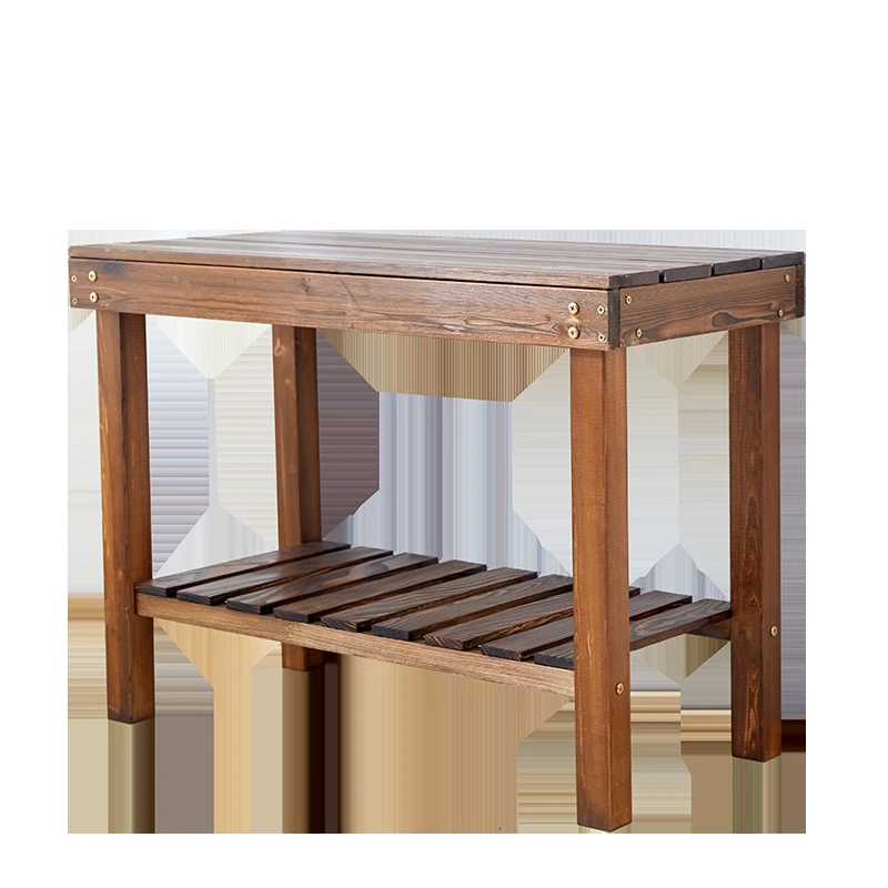 Solid Wood Quality Anticorrosive Wood Ground Fish Tank Assemble Flowerpot Frame Indoor Multi-storey Carbonization Wooden Rack
Solid Wood Quality Anticorrosive Wood Ground Fish Tank Assemble Flowerpot Frame Indoor Multi-storey Carbonization Wooden Rack
