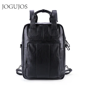 JOGUJOS Office Computer Backpacks Men's Travel Backpack High Quality Male Outdoor Backpack Luggage Bag Brand Leather School Bag 
JOGUJOS Office Computer Backpacks Men's Travel Backpack High Quality Male Outdoor Backpack Luggage Bag Brand Leather School Bag