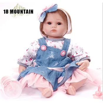 Reborn Baby Dolls 42CM Baby Reborn Dolls Toys For Girls Sleeping Accompany Doll Vinyl Toys Birthday Christmas Present
Reborn Baby Dolls 42CM Baby Reborn Dolls Toys For Girls Sleeping Accompany Doll Vinyl Toys Birthday Christmas Present