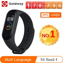 Xiao mi mi Banda 4 Inteligente Pulseira 3 Cor Tela AMOLED mi banda 4 Smartband Traker de Fitness Esporte fone de ouvido Bluetooth À Prova D' Água banda inteligente(Hong Kong,China)