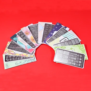 Beautybigbang 8PCS nail glue printing plate group striped stainless steel nail glue impression template art template set BB2
Beautybigbang 8PCS nail glue printing plate group striped stainless steel nail glue impression template art template set BB2