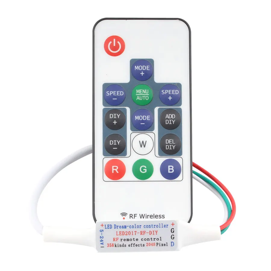LED Strip RGB WS2811 WS2812B Controller Remote DC 5V 12V 14 Key WS2812B led RGB Controller Remote WS2811 WS2812 14KEY DIY
LED Strip RGB WS2811 WS2812B Controller Remote DC 5V 12V 14 Key WS2812B led RGB Controller Remote WS2811 WS2812 14KEY DIY