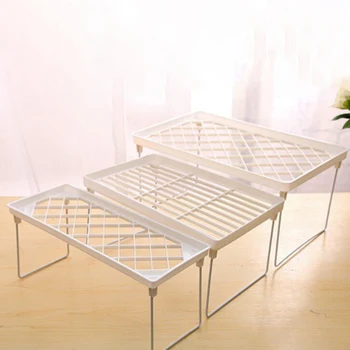 1Pcs Storage Rack Shelf Foldable Holder Organizer Stackable Kitchen Bathroom Cupboard Shelving Holders
1Pcs Storage Rack Shelf Foldable Holder Organizer Stackable Kitchen Bathroom Cupboard Shelving Holders