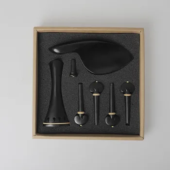 Top Grade Violin 4 \ 4 Ebony Accessories (4 Pieces in a Set la xian ban Tuning Peg Cento Tail Nail) Musical Instrument Parts
Top Grade Violin 4 \ 4 Ebony Accessories (4 Pieces in a Set la xian ban Tuning Peg Cento Tail Nail) Musical Instrument Parts