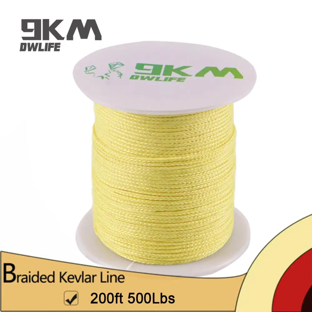500Lbs 200Ft Braided Kevlar Kite Line String 1.5mm Strong Multifunctional Cord for Kite Flying Fishing Camping Accessories
500Lbs 200Ft Braided Kevlar Kite Line String 1.5mm Strong Multifunctional Cord for Kite Flying Fishing Camping Accessories