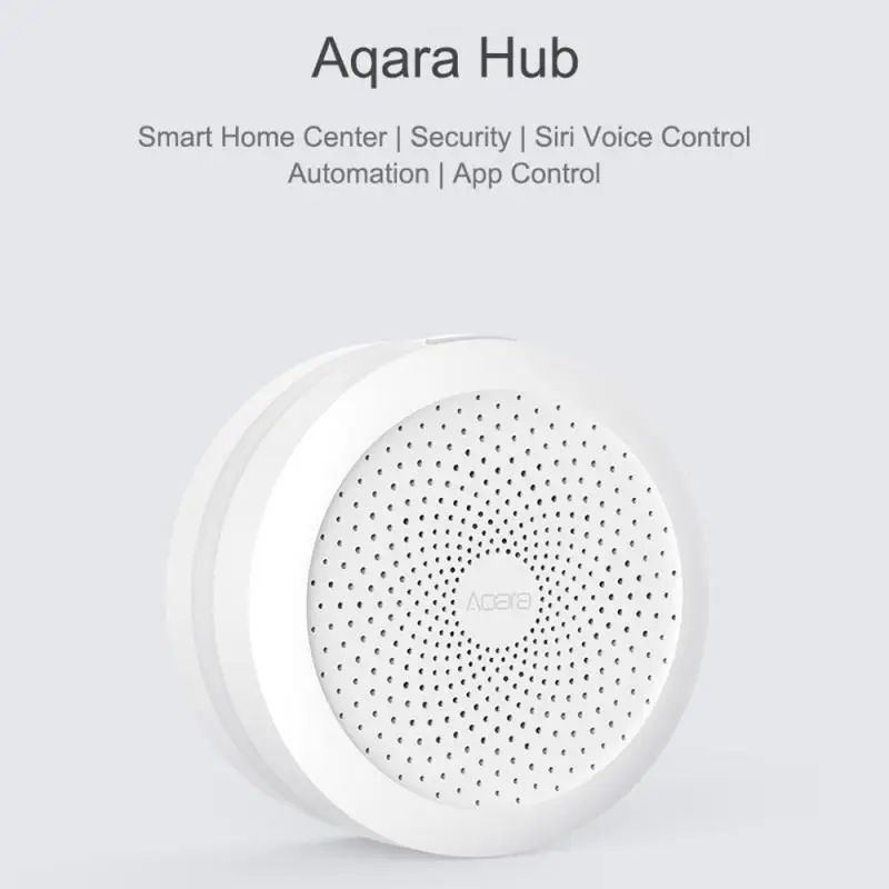 Smart Home Aqara Hub Mi Gateway With RGB Led Night Light Used Globally Smart Home Device Work With For Apple Homekit Aqara Home
Smart Home Aqara Hub Mi Gateway With RGB Led Night Light Used Globally Smart Home Device Work With For Apple Homekit Aqara Home