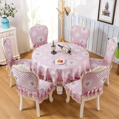 European style dining chair cushion set, home seat rectangular table cloth high-grade round tablecloth
European style dining chair cushion set, home seat rectangular table cloth high-grade round tablecloth
