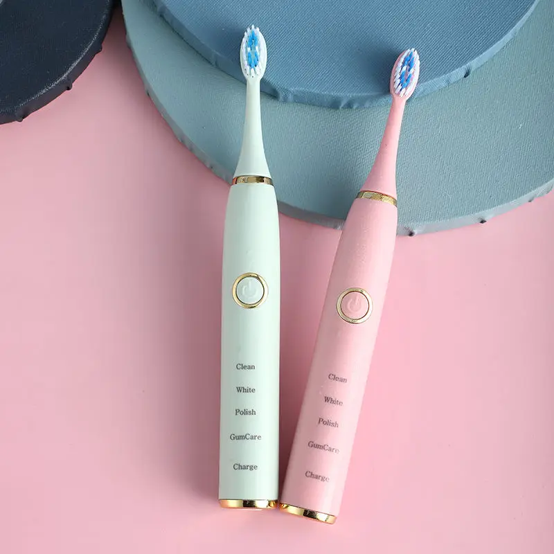 With Replace Brush Heads 4 Clean Modes One Key Operation Sonic Vibration Waterproof Brush Sonic Electric Toothbrush Smart home
With Replace Brush Heads 4 Clean Modes One Key Operation Sonic Vibration Waterproof Brush Sonic Electric Toothbrush Smart home