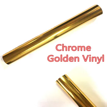 600mmX1520mm Chrome Golden Gold Mirror Vinyl with Bubble Free Air Release DIY Wrap Sheet Film Car Sticker Decal Car Styling
600mmX1520mm Chrome Golden Gold Mirror Vinyl with Bubble Free Air Release DIY Wrap Sheet Film Car Sticker Decal Car Styling